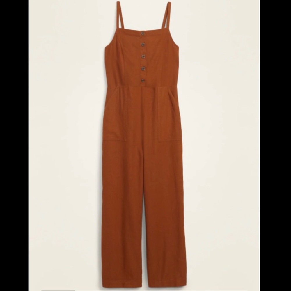 Old Navy Linen Jumpsuit